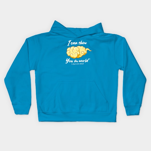 Magic Nimbus Ride Kids Hoodie by wloem